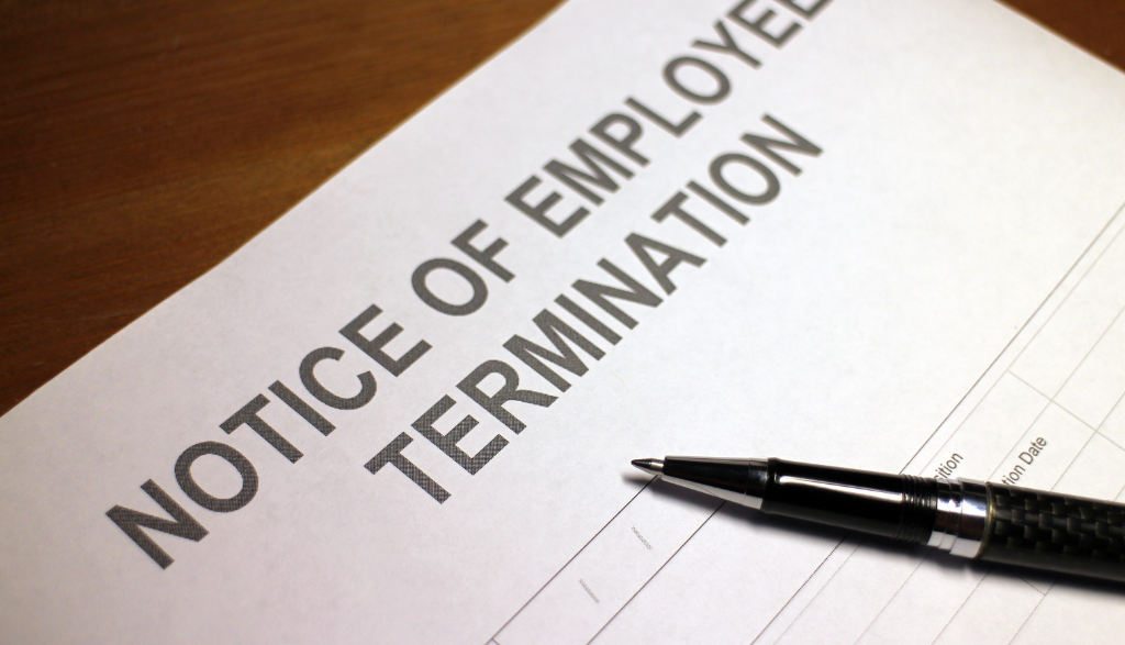 Termination of Employment Termination of Employment