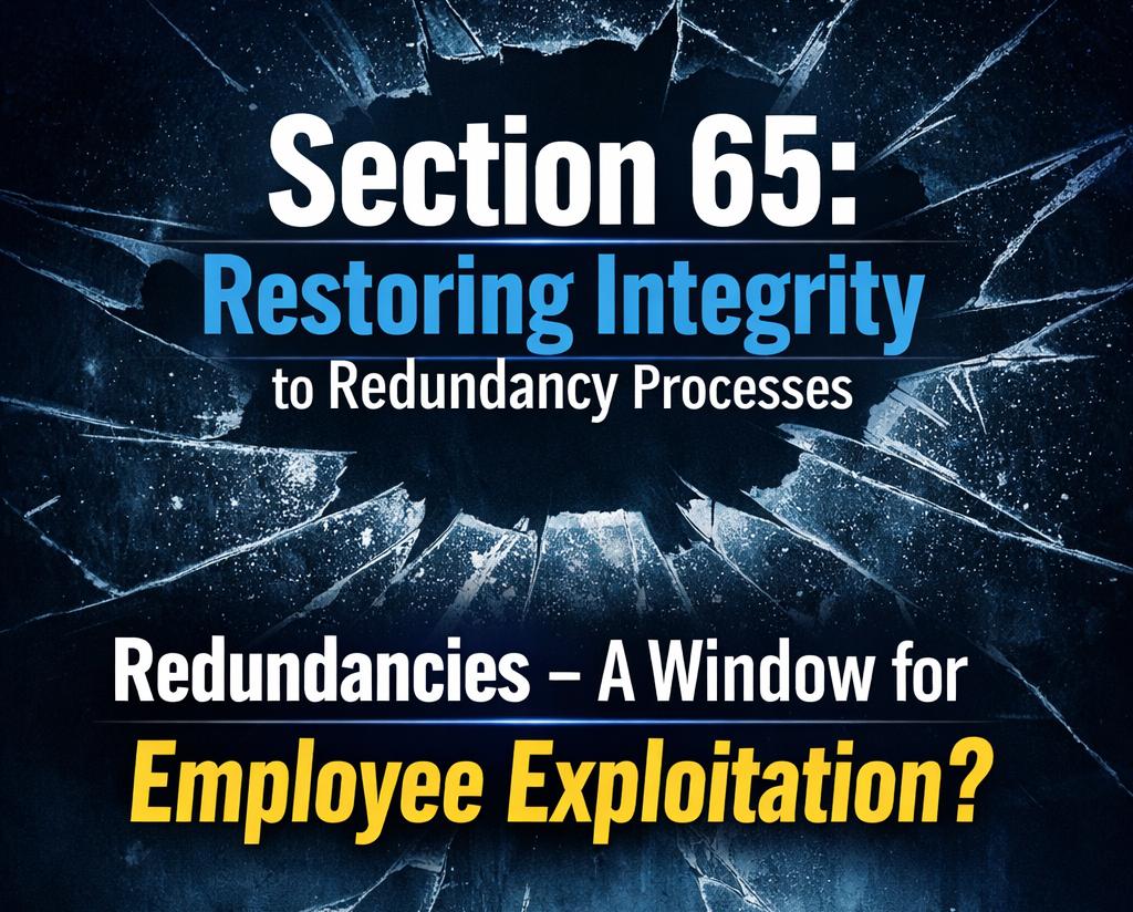 redundancy flyer